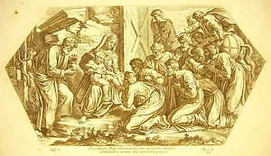 Jesus der Messias Heilige Drei Könige Bibel Nicolas -käppchen 1649 Ap Raphael - Bild 1 von 4