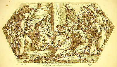 Jesús L Mesías CM Epiphany El Biblia Nicolas Caperucita 1649 Ap Raphael • 279.45€