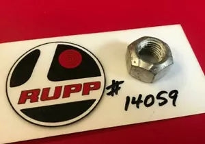 RUPP • NOS OEM 14059 1/2" Axle Nut 70-75 Roadster Black Widow Scrambler Minibike - Picture 1 of 2