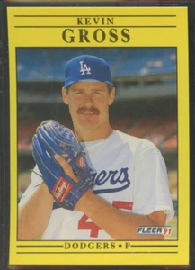 1991 Fleer Update #94 Kevin Gross Los Angeles Dodgers - Picture 1 of 2