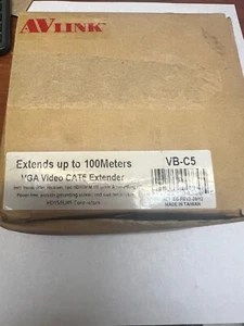 AV Link VB-C5 100 Meter VGA/UXGA über CAT5/RJ45 Extender Kit - Bild 1 von 2