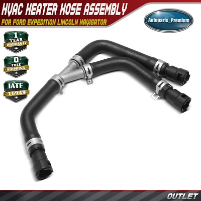 Conjunto de manguera de calefacción de climatización de salida para Ford Expedition Lincoln Navigator 2007 2008 Foto 1 de 4