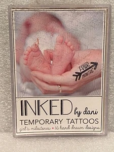 Tatuajes temporales entintados por Dani hitos para niñas *NUEVO* k2 - Imagen 1 de 3