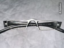 Porsche Design Mens Eyeglasses P8801 Mat Black Half Rim Reading Glasses 48MM