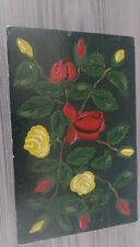 Black Rose Decorative Box 8 Inches  With Velvet Interior