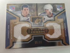 2005 06 SPX Winning Combos WC-JM  Jaromir Jagr + Mark Messier 05/99
