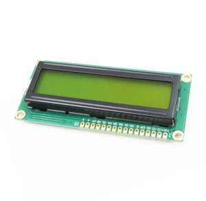 Modulo display LCD 1602 16x2 personaggi HD44780 controller retroilluminazione gialla B2AM - Foto 1 di 6