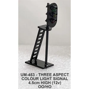 Unit Models Signal/Ampel Three Aspect Signal Lamp 7.5cm OO/H0 1/87 - Picture 1 of 3