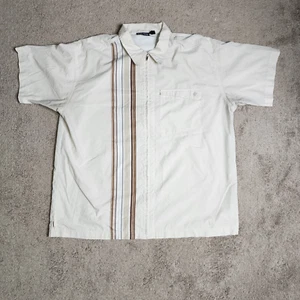 Patagonia Organic Cotton Men’s XL Short Sleeve Button Up Stripe Go To Shirt - Picture 1 of 9