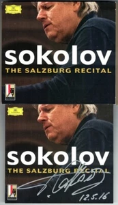 Grigory SOKOLOV Signed THE SALZBURG RECITAL 2CD MOZART Sonata CHOPIN 24 Preludes - Bild 1 von 1