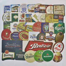 Collezione Sottobicchieri Birra lotto 42 pz nuovi in cartoncino Europa #137