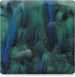 NEW Mayco Jungle Gems Crystal Glaze Crystalites 1 pint PEACOCK GREEN CG-713 - Picture 1 of 3