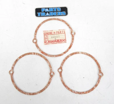 Junta de tapa/cubierta Kawasaki Points genuina (juego 3) KZ400 400/440/750 LTD CSR KZ750 Foto 1 de 3