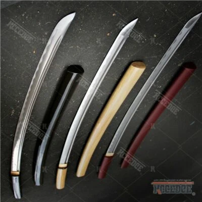 USA STOCK 40" Navaja Afilada Hecha a Mano Full Tang Shirasaya Samurai Espada Katana Foto 1 de 4