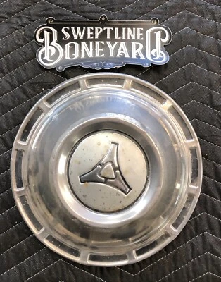 Dodge Sweptline D100, W100, D200, W200 Powerwagon Stepped Mopar Hubcap 10" - Image 1 of 2