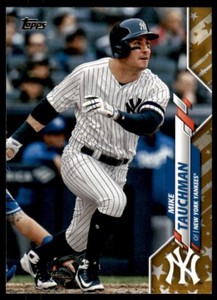 2020 Topps Gold Star Series One Mike Tauchman New York Yankees #301