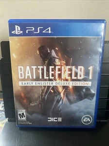 Battlefield 1: Early Enlister Deluxe Edition (Sony PlayStation 4, 2016) - Picture 1 of 4