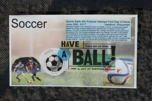 Have A Ball "Soccer" (49c) Forever Stamp FDC Bullfrog Cachet Sc#5205 14060A - Picture 1 of 1