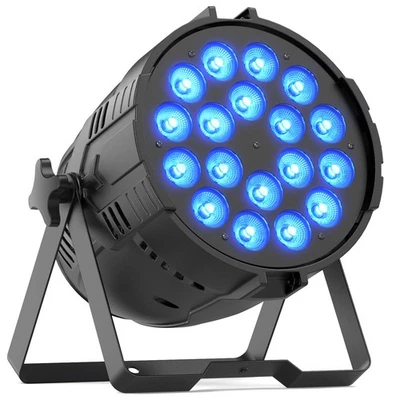 200W RGB PAR Light Beam 18LEDs 25 Degree Lens DJ Light For Concert Events Party - Image 1 of 4