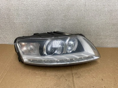 2005 至 2008 年奥迪 A6 右乘客侧车头灯 AFS 氙气高强度放电原始设备制造商 V1249 DW — 第 1/4 张图片