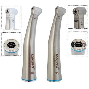 Pieza de mano dental contra ángulo 1:1 mini cabezal fibra óptica eléctrica ISO E tipo NSK - Imagen 1 de 48