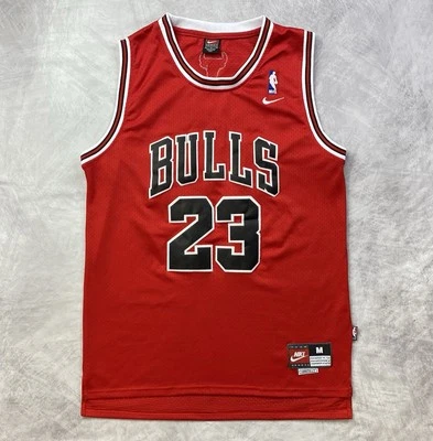 Camiseta deportiva vintage de Michael Jordan de los Nuke Chicago Bulls NBA #23 talla mediana Foto 1 de 4