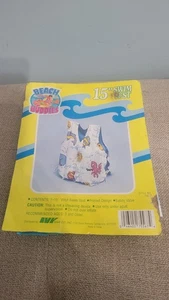 Gilet da bagno gonfiabile vintage Beach Buddies 15" - stampa creatura marina - mai usato... - Foto 1 di 3