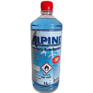 ALPINE Frostschutz Scheibenklar -30°C 1L Scheibenfrostschutz Konzentrat Blau - Bild 1 von 3