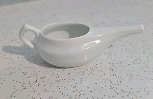 Vintage Czechoslovakia Porcelain Invalid Feeder Spouted Cup - Picture 1 of 3