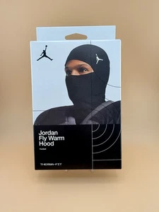 Jordan Fly Warm Therma-FIT Erwachsene Hyperwarm Fußball Kapuze Herren Skimaske - Schwarz - Bild 1 von 3