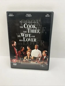 Der Koch der Dieb Seine Frau und ihr Liebhaber - DVD - Michael Gambon - Helen Mirren - Bild 1 von 3