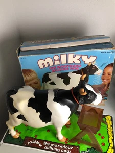 *NO funciona* Juguete Kenner Vintage Milky The Marvelous Milking Cow 1977 COMO ESTÁ - Imagen 1 de 21
