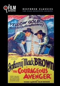 The Courageous Avenger (DVD) Warner Richmond Helen Ericson Johnny Mack Brown - Picture 1 of 1
