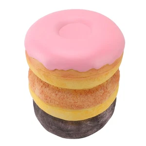 Office Shoe Changing Stool Decorative Donut Shape Retro Resin Simulated Foo TU - Picture 1 of 12
