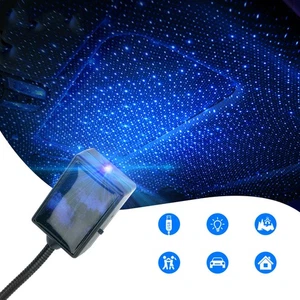 Car Interior Atmosphere Light Star Sky LED Projector Light Ambient Night Lamp - Bild 1 von 13