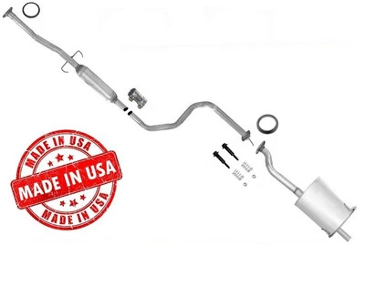 Fits 1992-1993 Honda Civic 1.5L DX 3DR HATCHBACK  Muffler Exhaust System - Image 1 of 4