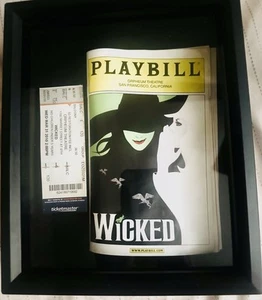 Wicked The Musical Playbill (May/June 2010) w/Ticket Stub - Picture 1 of 9