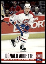 2003-04 Pacific Red Donald Audette R54 Montreal Canadiens #173