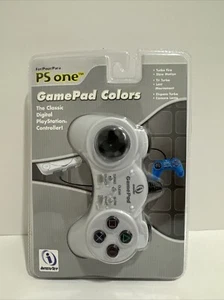 Interact Performance Game Pad Colors Sony Playstation 1 PS1 Controller New Gray - Picture 1 of 6