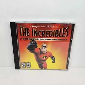 ‼️The Incredibles‼️PC-CD ROM Print Studio (PC, 2005, Disney) +complete+ ✔️ - Picture 1 of 10