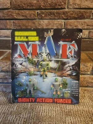 Mighty Action Forces M.A.F  Arctic Assault Force Figurines New In Package - Image 1 of 2