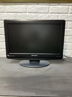 Sansui HDLCD1955A 19" 720p HD LCD Television TV NO REMOTE camping gaming travel - Image 1 of 4