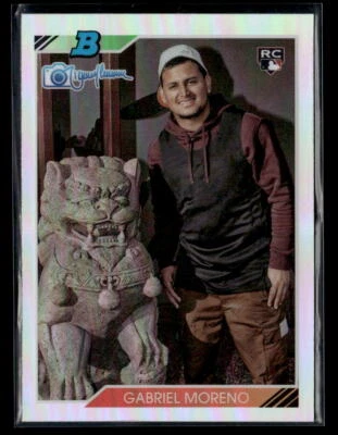 2023 Bowman's Best #92RJ-13 Gabriel Moreno 1992 Bowman by Randy Johnson Rookie - Image 1 of 2