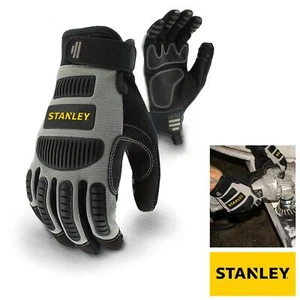 Stanley Impact Demolition Gloves Safety Work Builders Heavy Duty Protection - Picture 1 of 4
