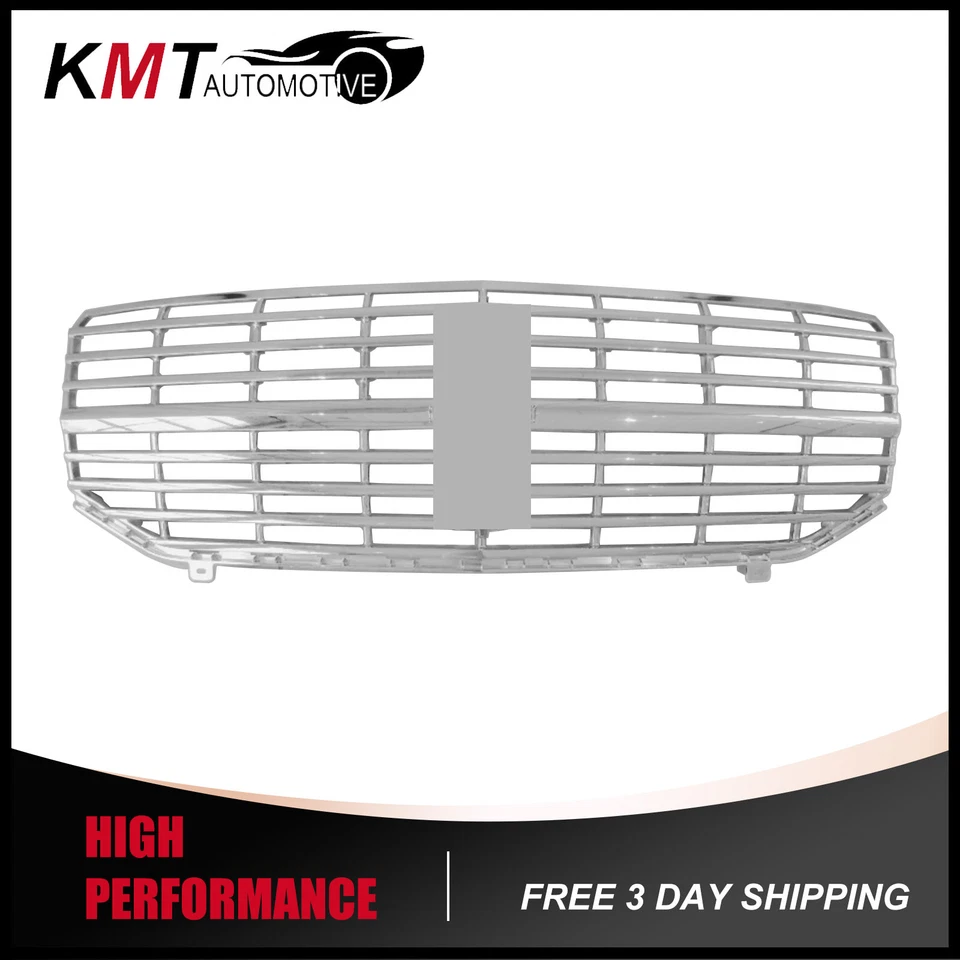 Rejilla superior del radiador delantero cromada 7L7Z-8200-A para Lincoln Navigator 2007-2014 Foto 1 de 3