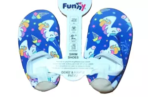 Gr 18/19 Rutschfeste Aquaschuhe Bade- Strand- Schwimmschuhe Hallenschuhe - Bild 1 von 1