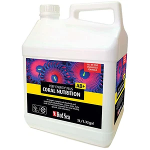 Red Sea Reef Energy Plus AB+ Coral Nutrition 5 Liter All In One Coral Super Food - Picture 1 of 1