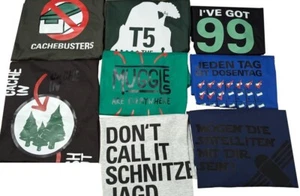 3 x Geocaching T-Shirt - verschiedene Motive - Super Sale - Abverkauf!! - Picture 1 of 1