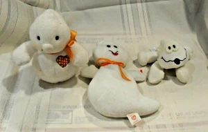 Lot of 3 Plush Ghosts - Hallmark, Ty (Spooky) and Dandee  International Limited - Bild 1 von 5