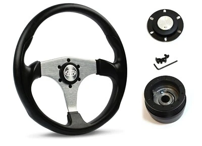 SAAS Steering Wheel SW515S-R & boss for Nissan Skyline R33 Import 0 - image 1 of 4